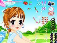 Anime girl makeover sminkelős játékok