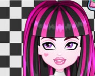Draculaura hair makeover online sminkelős játék