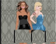 Lady Gaga and Beyonce makeover online sminkelős játék