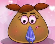Pou girl makeover ingyen játék