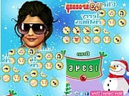 Selena Gomez christmas makeover sminkelős játékok
